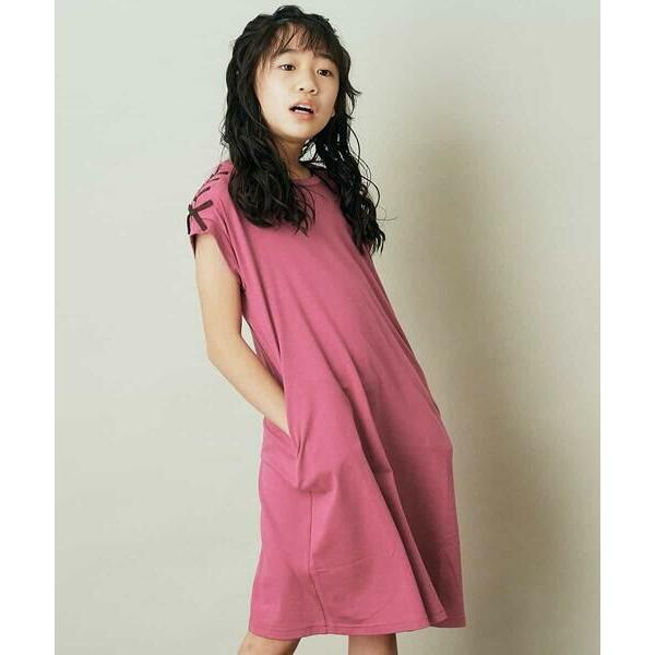 a.v.v / アー・ヴェ・ヴェ [100-130]ショルダーリボンTシャツ 