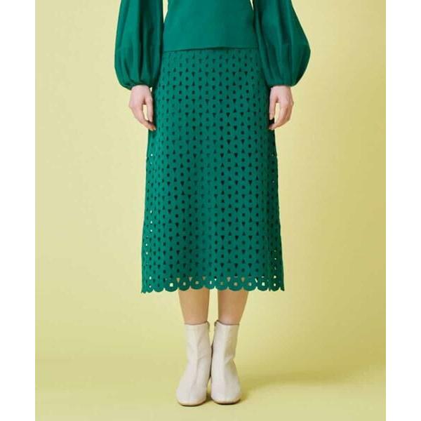 新発売 美品❣️ Sybilla シビラ セットアップ スカート M グリーン 緑