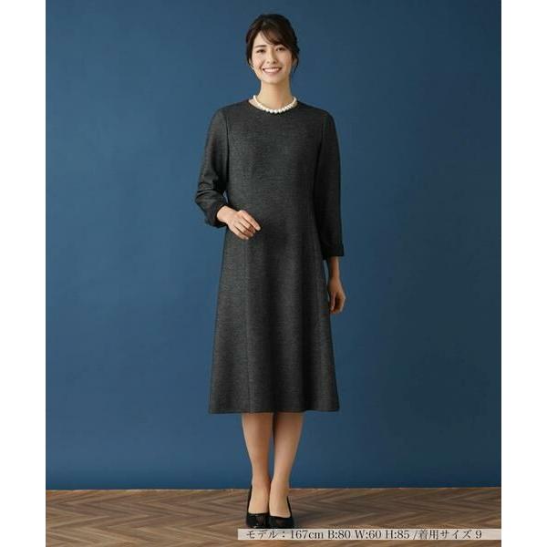 専用　 レリアン　ワンピース 無地ワンピース【Leilian WHITE LABEL】|レリアン プラスハウス