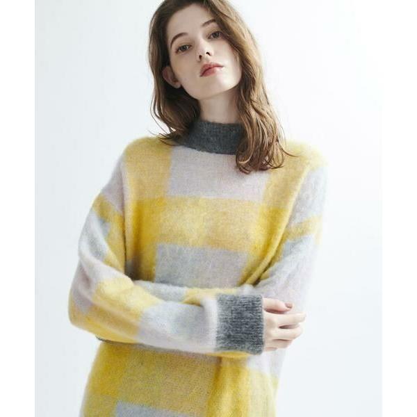 Lanvin En Bleu ランバン オン ブルー チェックジャガードニットワンピース タカシマヤファッションスクエア 通販 Paypayモール