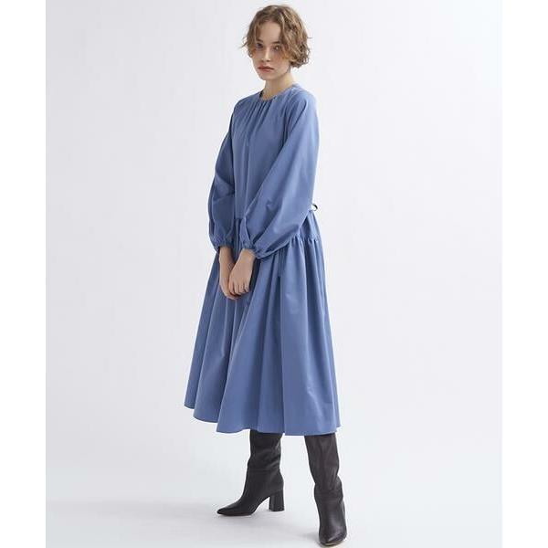 Lanvin En Bleu ランバン オン ブルー ウエストリボンギャザーワンピース タカシマヤファッションスクエア 通販 Paypayモール
