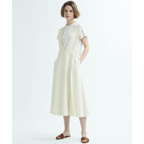 Lanvin En Bleu ランバン オン ブルー バックリボンサスペンダーワンピース タカシマヤファッションスクエア 通販 Paypayモール