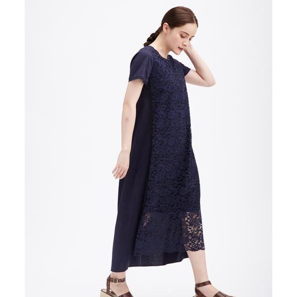 Lanvin En Bleu ランバン オン ブルー レース切り替えワンピース タカシマヤファッションスクエア 通販 Paypayモール