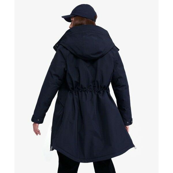 AIGLE」 ダウンコート 40 ネイビー レディース レディース 透湿