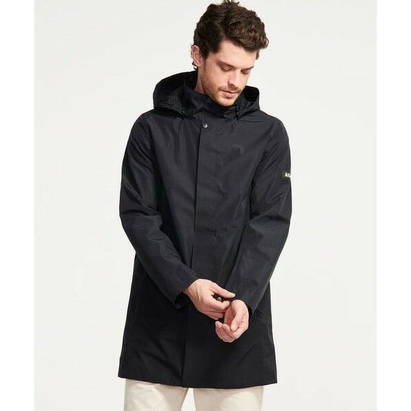 【未使用】AIGLE ロングフーデッドジャケットエーグル AIGLE（エーグル） ゴアテックス ロングフーデッドジャケット
