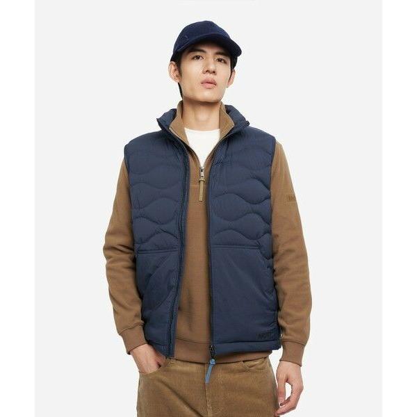 【定価の78%引】AIGLE キルティングダウンベストS AIGLE（エーグル） 撥水 キルティング ジップアップダウンベスト