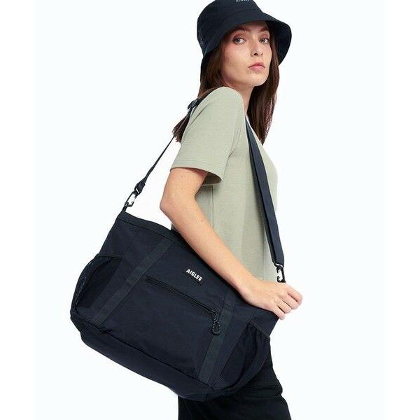 【美品】AIGLE ブラック マウンテンパーカー 　トートバッグ付き 美品】AIGLE ブラック マウンテンパーカー トートバッグ付き