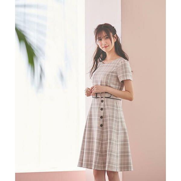 Laisse Passe レッセパッセ チェックフレアーワンピース タカシマヤファッションスクエア 通販 Paypayモール