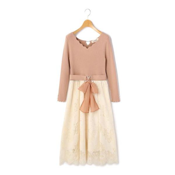 Laisse Passe レッセパッセ レースフレアドッキングワンピース タカシマヤファッションスクエア 通販 Paypayモール