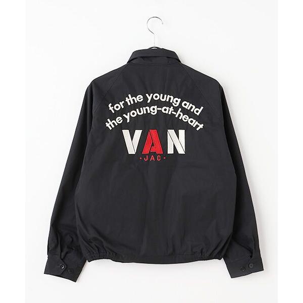 VAN / ヴァン バックロゴ刺繍スウィングトップ<秋冬 VAN / ヴァン バックロゴ刺繍スウィングトップ<秋冬