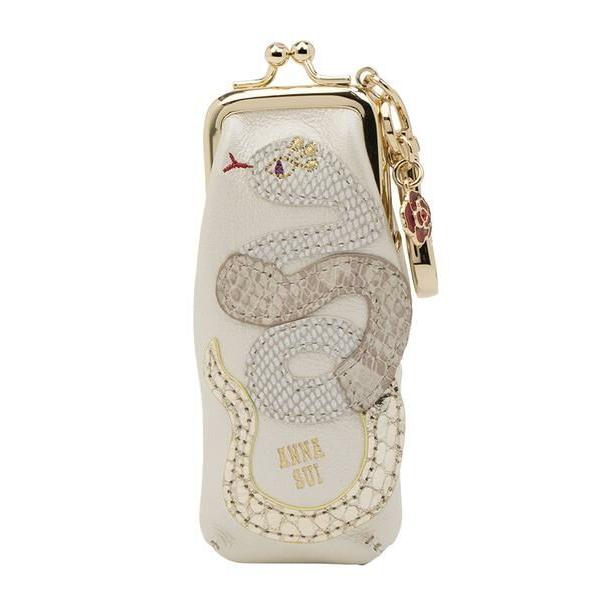 【新品】アナスイ　ウィズスネーク　ミニ口金ポーチチャーム　2025 セール】 アナスイ ANNA SUI ウィズスネーク ミニ口金チャーム