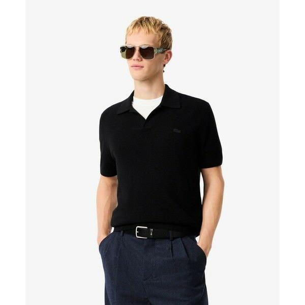 LACOSTE（ラコステ） オープンカラーワッフルニット : タカシマヤ