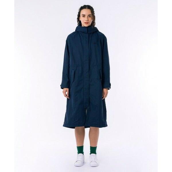LACOSTE（ラコステ） フード脱着可 撥水ナイロン スタンドカラー