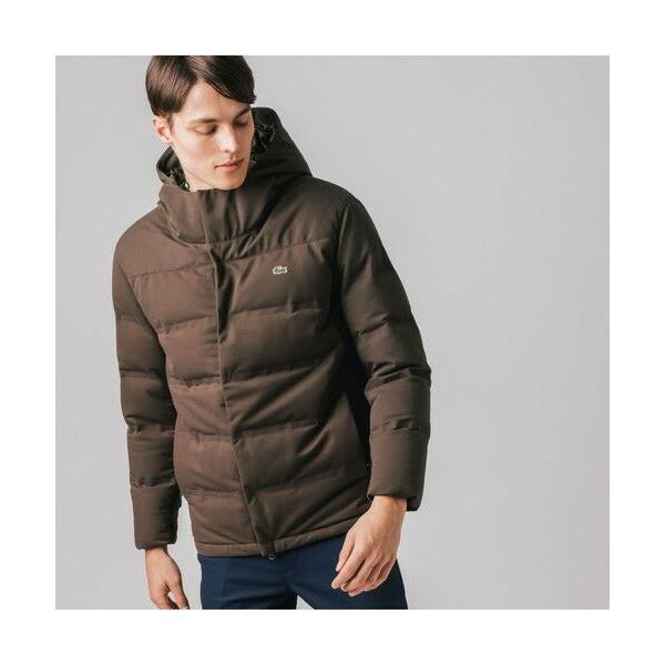 Lacoste グレー ダウンジャケット LACOSTE グレー ダウンジャケット US XS - メルカリ