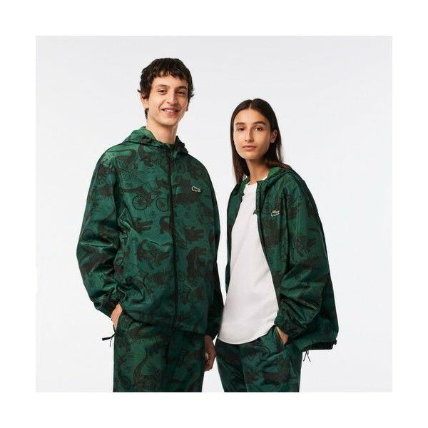 LACOSTE / ラコステ 『Lacoste x Netflix』 総柄ジップアップ LACOSTE / ラコステ 『Lacoste x Netflix』 総柄ジップアップ