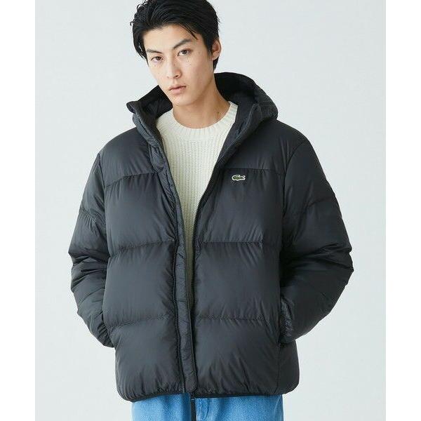 LACOSTE（ラコステ） 撥水 バックステッチ スタンドカラー フーデッド