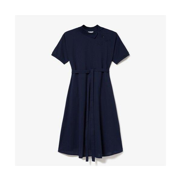 LACOSTE（ラコステ） 斜めボタンポロドレス : タカシマヤファッション