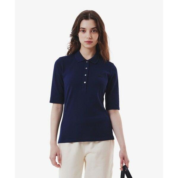 LACOSTE / ラコステ スリムフィットハーフスリーブポロシャツ LACOSTE / ラコステ スリムフィットハーフスリーブポロシャツ