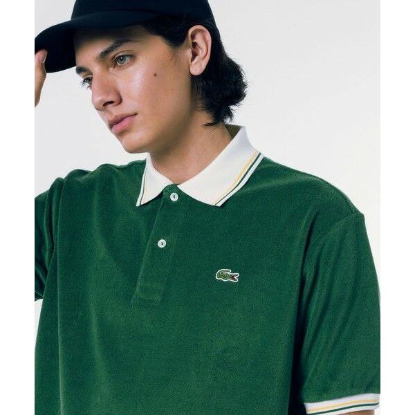 LACOSTE（ラコステ） ハイゲージパイル地 オーバーサイズ 半袖 