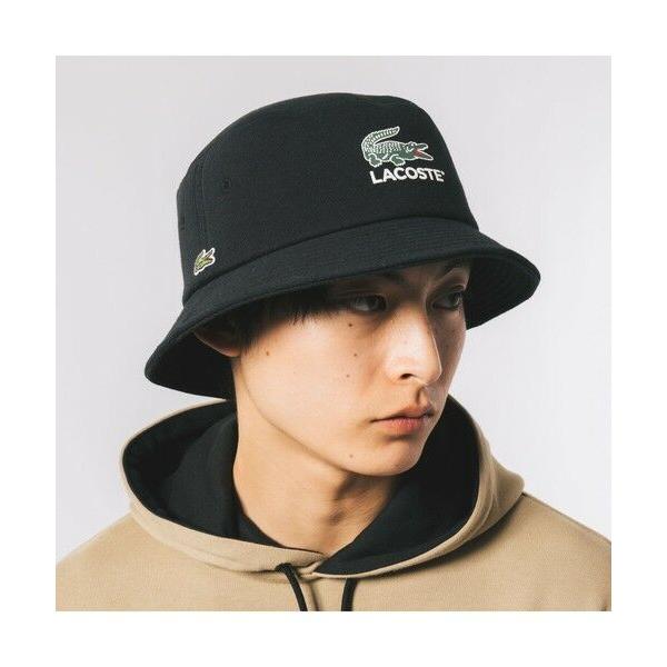 LACOSTE / ラコステ ベーシックロゴスウェットバケットハット LACOSTE / ラコステ ベーシックロゴスウェットバケットハット