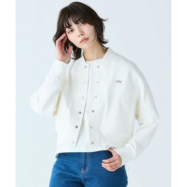 LACOSTE（ラコステ） 裏パイルスウェット MA-1ブルゾン : タカシマヤ
