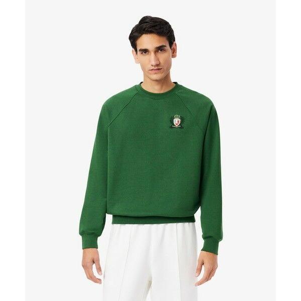 LACOSTE（ラコステ） エンブレムステッチフレンチメイドクルーネック 