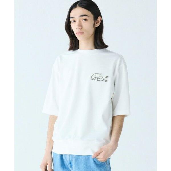 LACOSTE / ラコステ オーバーサイズクロックエンブレムスウェットTシャツ トレーナー