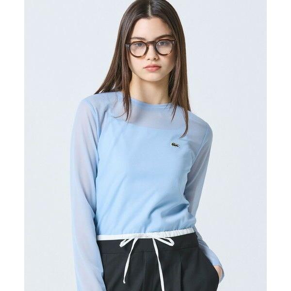 LACOSTE / ラコステ レイヤードシアートップス キャミソール付き
