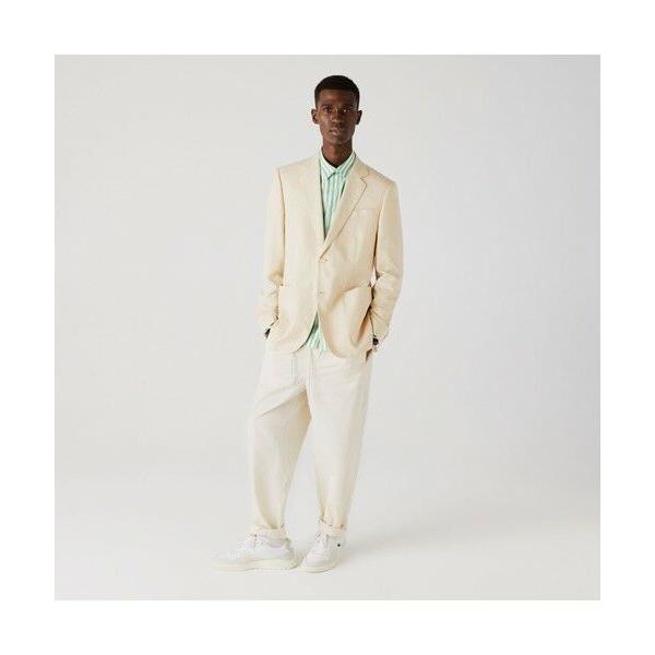 LACOSTE / ラコステ コットン×リネン×リヨセルブレンドテーラード
