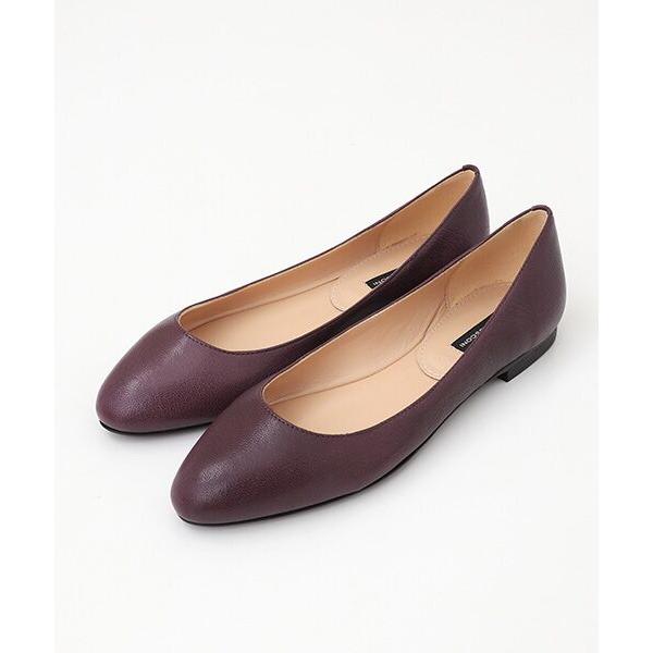 未使用✨ FABIO RUSCONI ポインテッドトゥフラットパンプス　22.5 FABIO RUSCONI Fabio Rusconi / ファビオ ルスコーニ ポインテッド