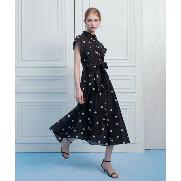 Loulou Willoughby メタルドット ワンピース/アルアバイル Loulou Willoughby メタルドットプリントワンピース/アルアバイル