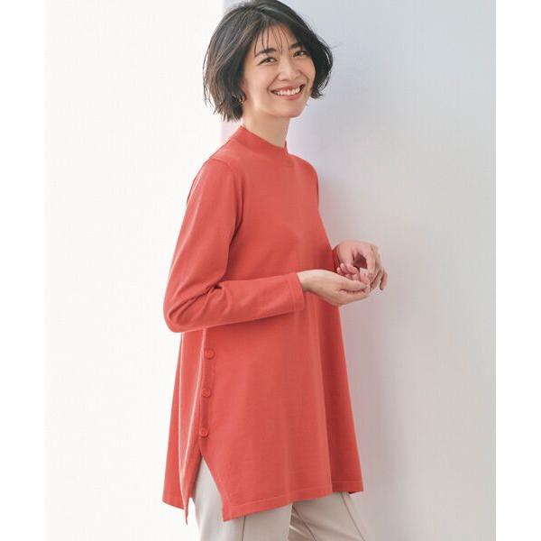 TAKASHIMAYA Style Plus / タカシマヤ スタイル・プリュ 綿シワ加工刺しゅう入りチュニック 綿シワ加工刺しゅう入りチュニック （シャツ・ブラウス