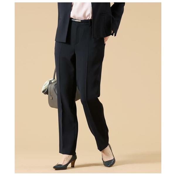 【美品】NEWYORKER　ニューヨーカー　パンツスーツ NEWYORKER（ニューヨーカー） シルキークロス クロップドテーパード