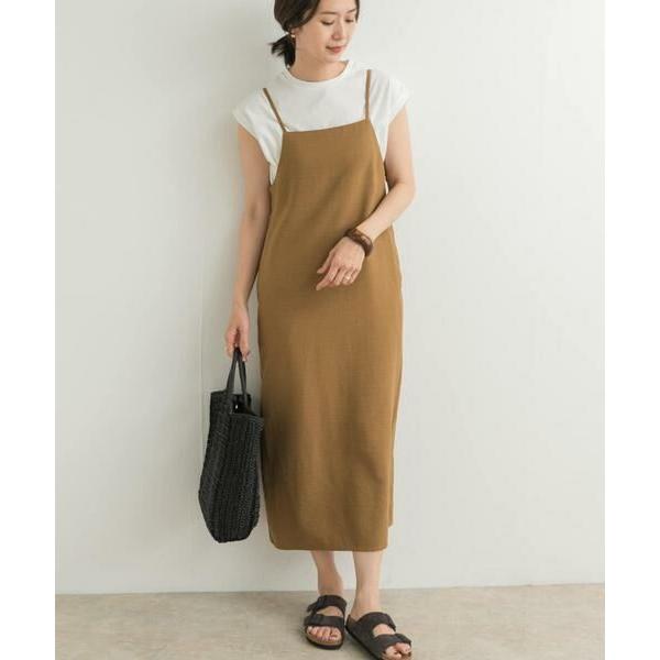 【美品✨】かぐれ　ギャザーオールインワン　アーバンリサーチドアーズ　2023年 セール】 リネンMIXコンビネゾン （サロペット・オールインワン