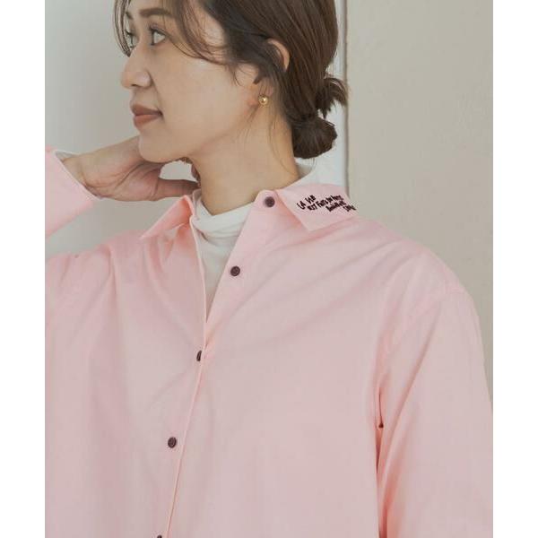 URBAN RESEARCH DOORS / アーバンリサーチ ドアーズ 衿ロゴ刺繍カラー