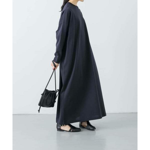 ワンピース 「2サイズ展開」リネンクルーネックワイドワンピース 新品タグ付き かぐれ 2サイズ 新品タグ付き　かぐれ　2サイズ展開リネンクルーネックワイドワンピース　ドアーズ