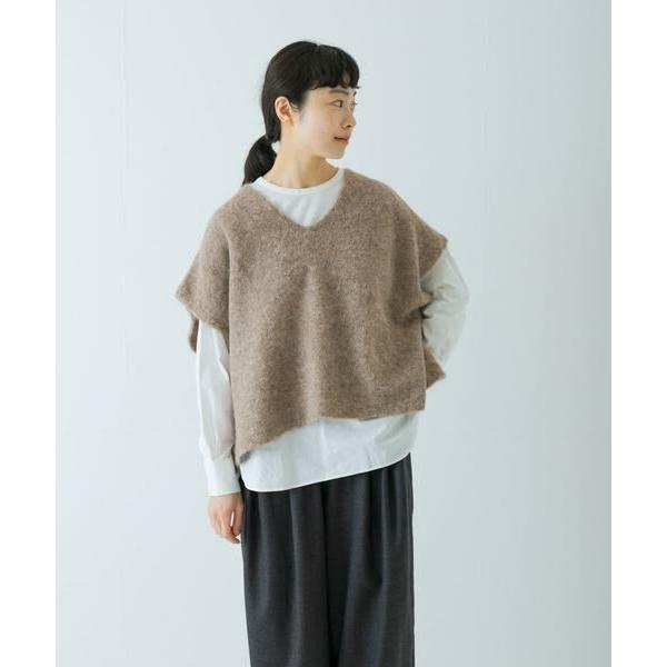 かぐれ かぐれ / かぐれ アルパカワイドニットベスト : タカシマヤ
