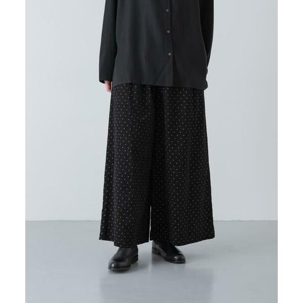 かぐれ　新品　ドットコーデュロイワイドパンツ かぐれ かぐれ / かぐれ ドットコーデュロイワイドパンツ : タカシマヤ