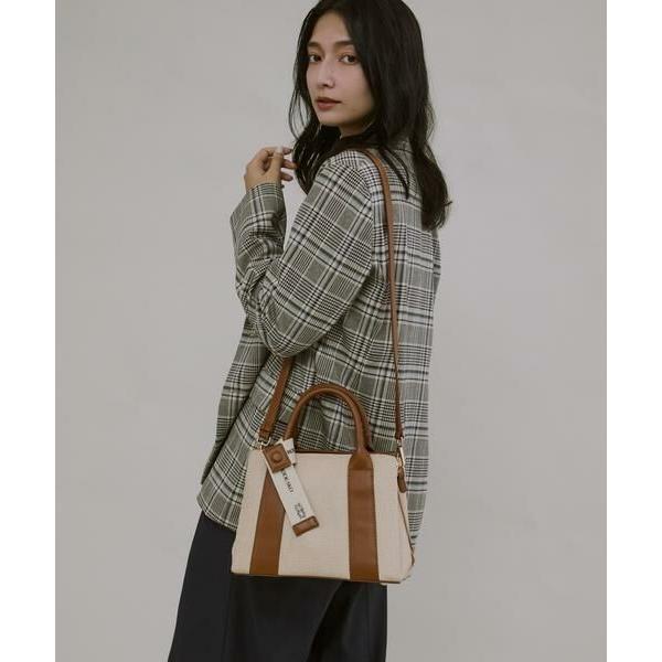 RODE SKO / ロデスコ 『Mサイズ』ロゴリボン付2WAYハンドバッグ