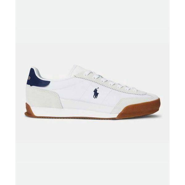【新品未使用】Polo Ralph Lauren スニーカー ホワイト/ネイビー POLO RALPH LAUREN（ポロ・ラルフローレン） POLO RALPH LAUREN SHOES