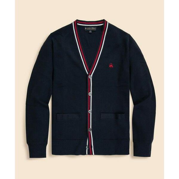 <美品>Brooks Brothers スーピマコットン カーディガン スーピマコットン Vネックカーディガン | Brooks Brothers Japan
