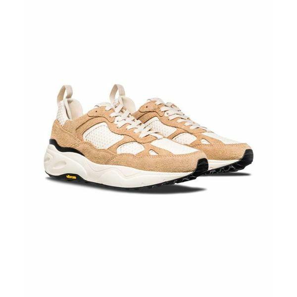 CLAE（クレイ） LM23 ボリュームスニーカー ホワイトブラウン 