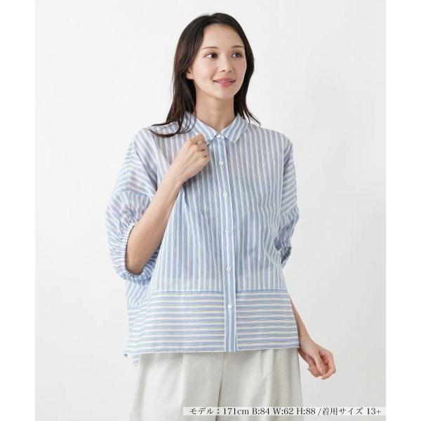 Leilian PLUS HOUSE（レリアンプラスハウス） ブラウス【Leilian WHITE 