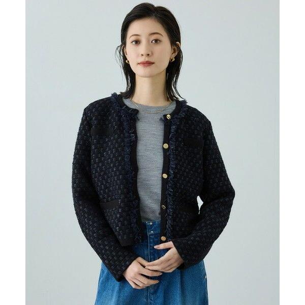 ロペ（ROPE’）/ニットフリンジジャケット ROPE'（ロペ） ニットフリンジジャケット : タカシマヤファッション
