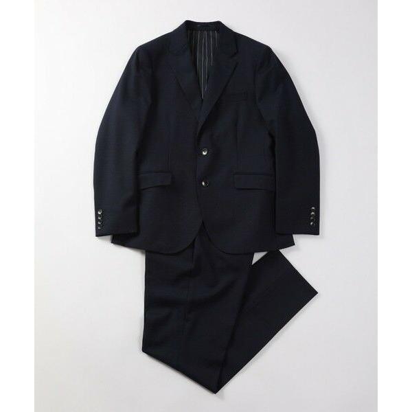 MEN'S BIGI（メンズビギ） ドビー柄スリムフィットスーツセットアップ