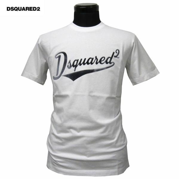 DSQUARED2 Tシャツ 半袖 メンズ S74GD1394 100 DSQUARED2 並行輸入品 ディースクエアード Tシャツ 半袖 メンズ