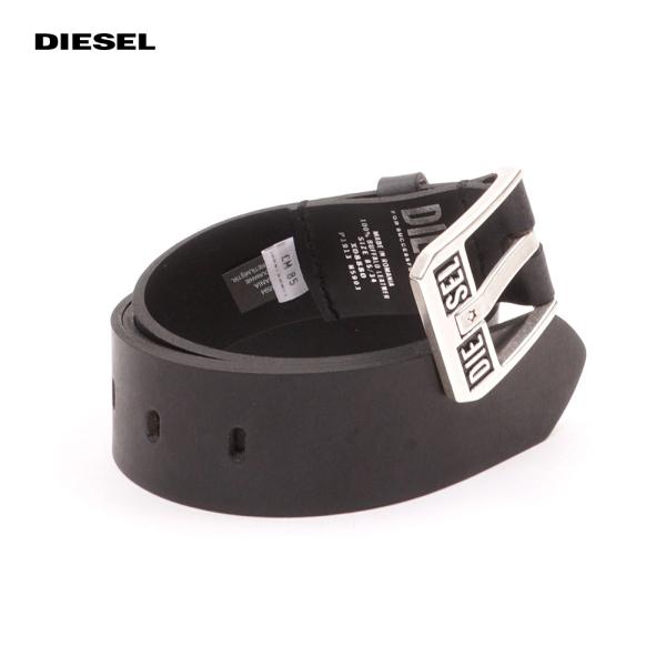 DIESEL ディーゼル ベルト メンズ シルバーバックル X08880