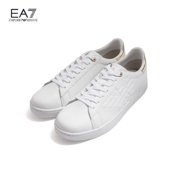 EMPORIO ARMANI EA7 レザー スニーカー X8X001-XCC51-R579 EA7 エンポリオ アルマーニ スニーカー メンズ レザー 靴