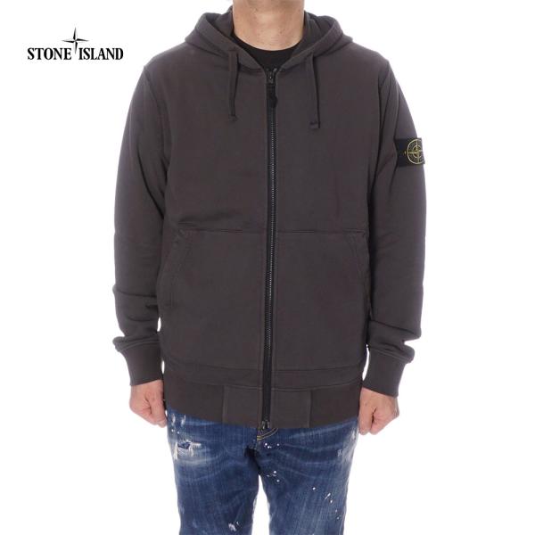 STONE ISLAND ダークグレー トレーナー 0254806