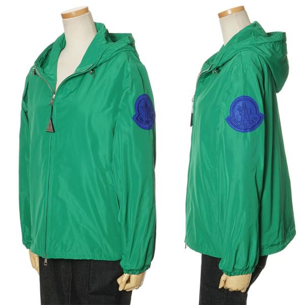 モンクレール MONCLER ナイロンジャケット 83G レディース アウター グリーン ブルゾン パーカー ...